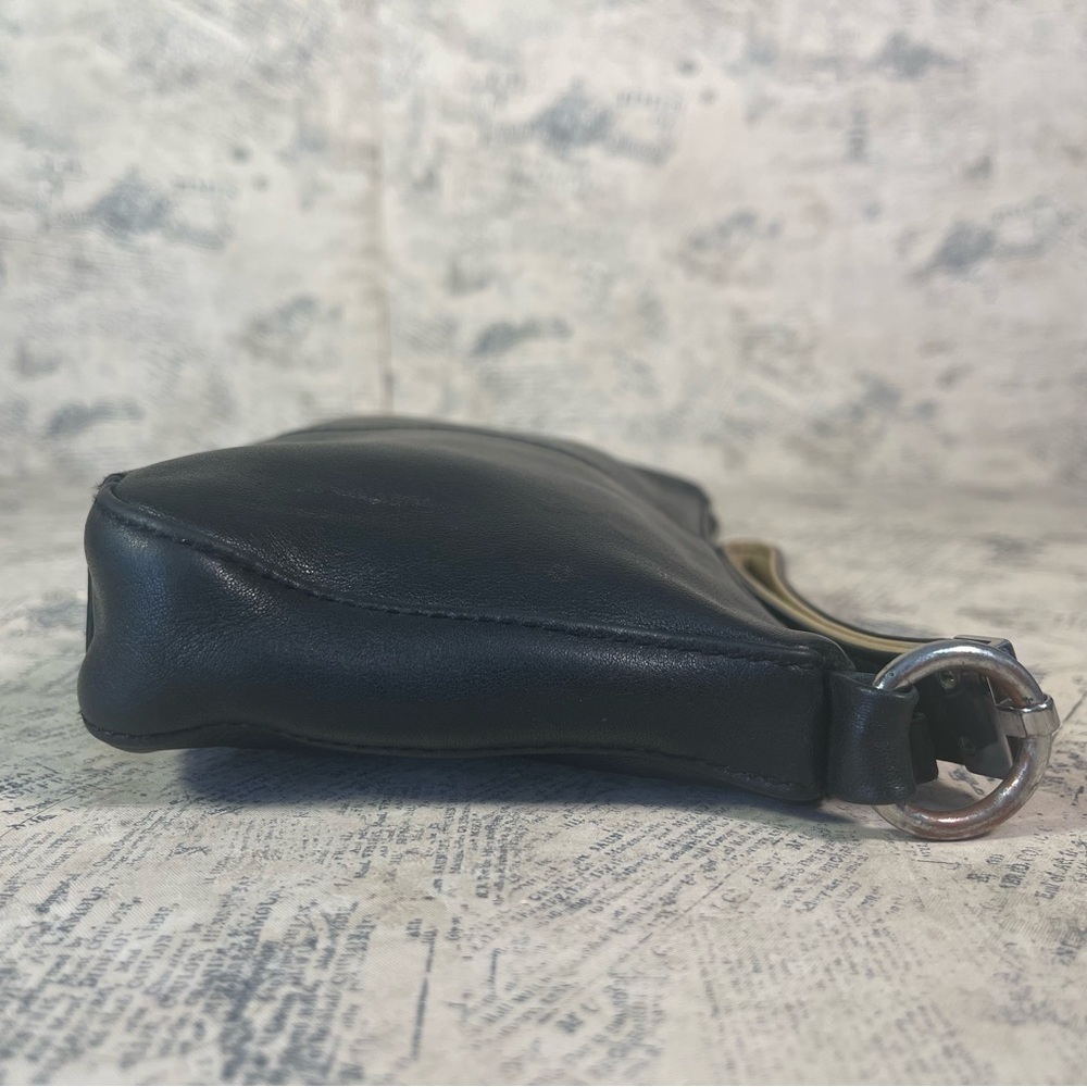 Banana Republic Black Leather Wristlet Bag - Picture 2 of 10